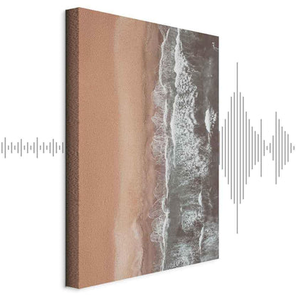 Leinwandbild - Shore Line (1 Part) Vertical