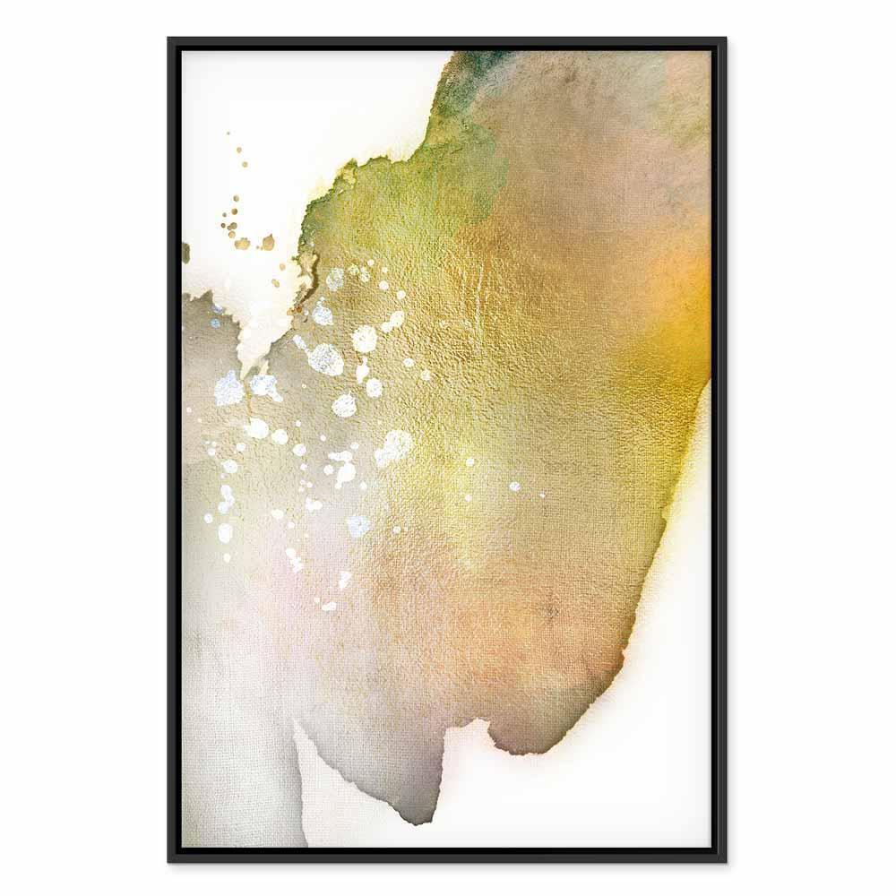 Leinwandbild - Golden Touch (1 Part) Vertical