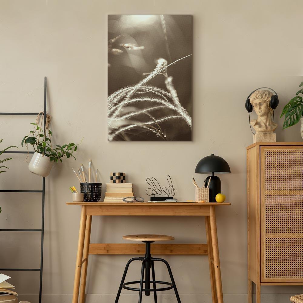 Leinwandbild - Fluffy Grass (1 Part) Vertical