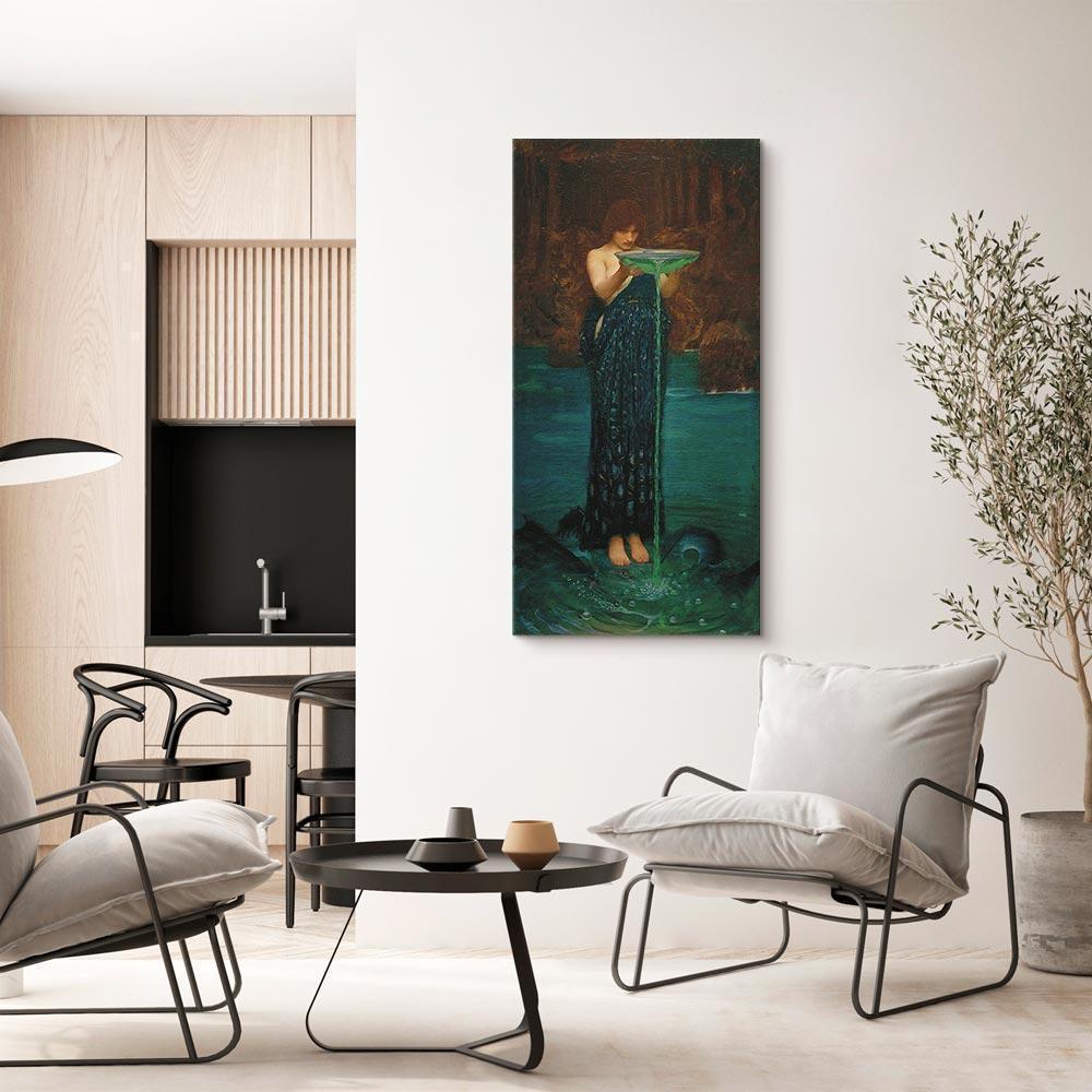Leinwandbild - John William Waterhouse – Circe Invidiosa