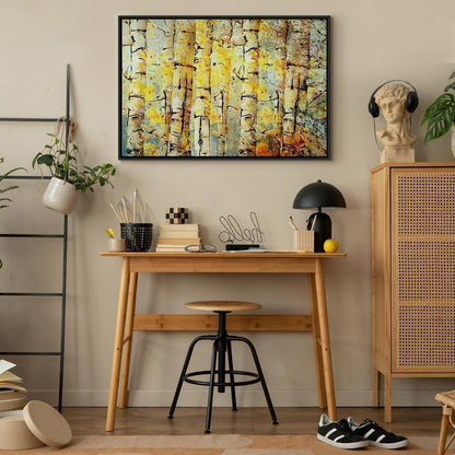 Leinwandbild - Summer Colors of the Forest (1 Part) Wide