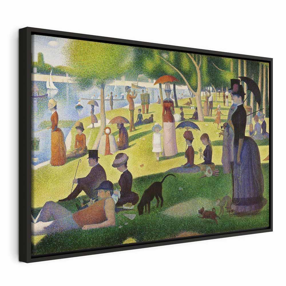 Leinwandbild - Georges Seurat – Sunday Afternoon on the Island of La Grande Jatte