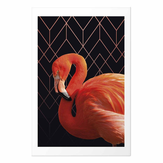 Poster - Flamingo Solo