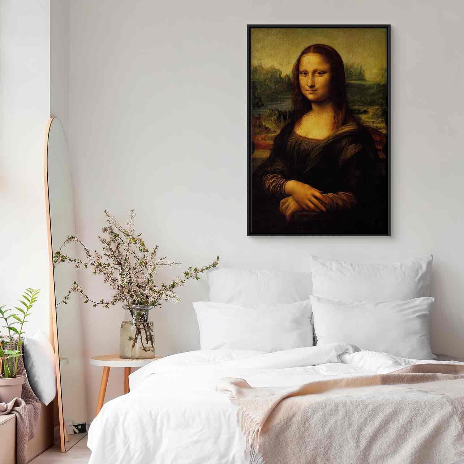 Leinwandbild - Mona Lisa Artgeist