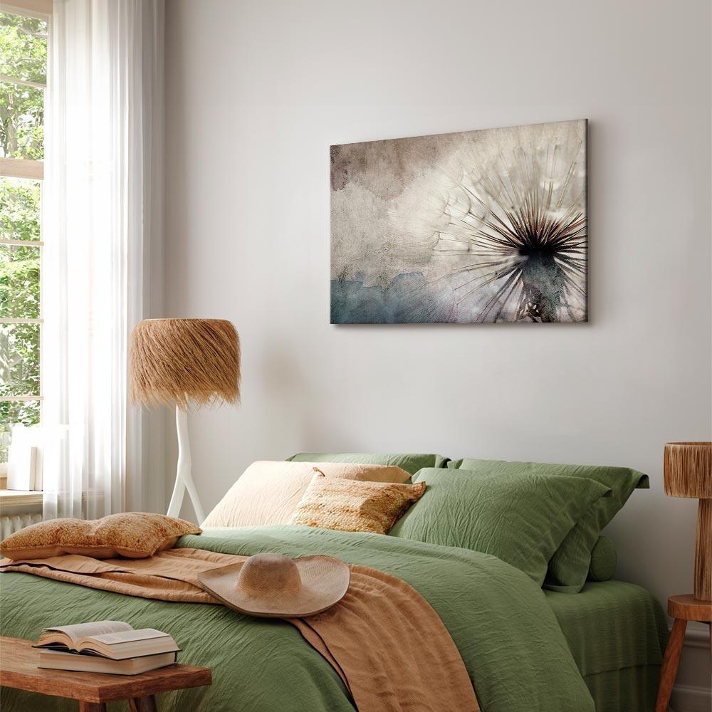 Leinwandbild - Dandelions in the Clouds (1 Part) Wide