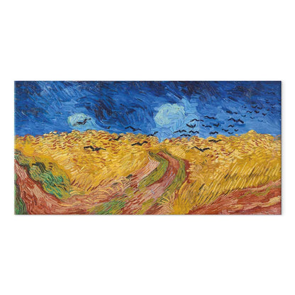 Wandbild XXL - Vincent van Gogh – Wheatfield with Crows
