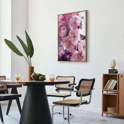 Leinwandbild - Garden of Floral Scents (1-part) - Nature in Shades of Pink