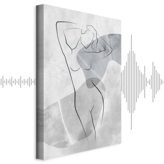 Leinwandbild - Resting Muse (1 Part) Vertical