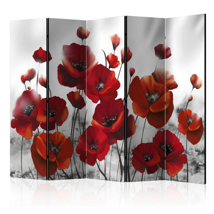 Paravent - Poppies in the Moonlight II Artgeist