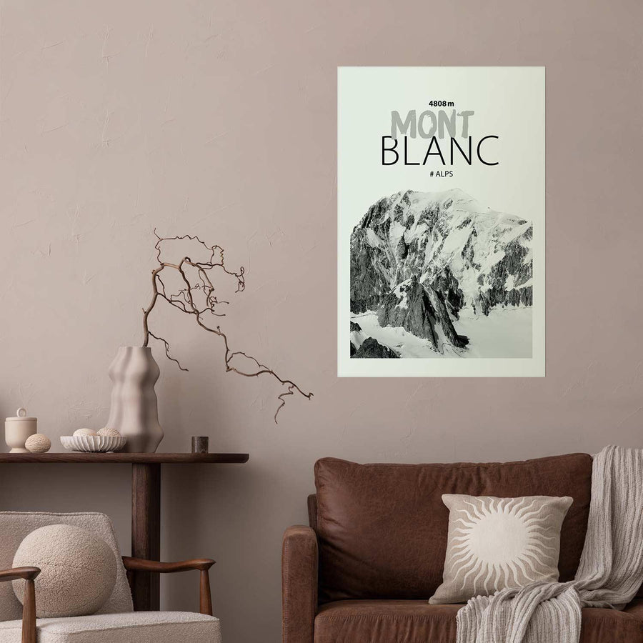Poster - Mont Blanc Artgeist