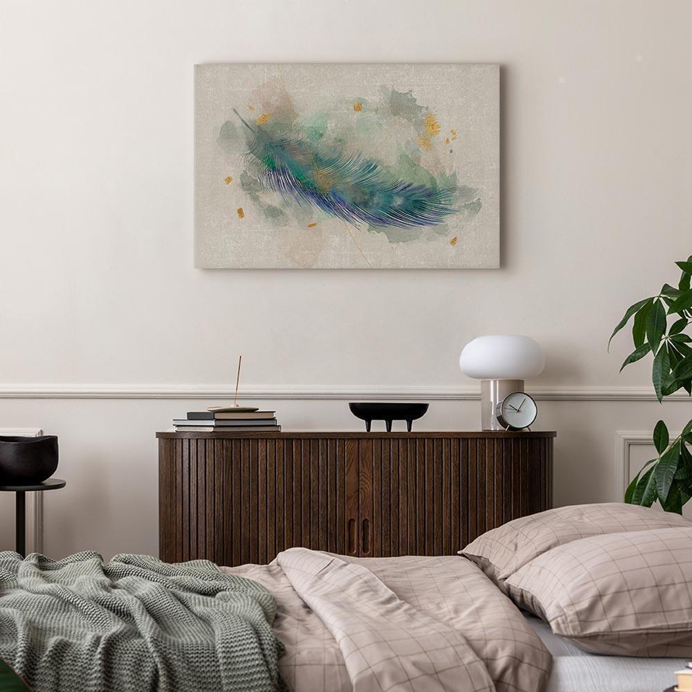 Leinwandbild - Blue Adventure (1 Part) Wide