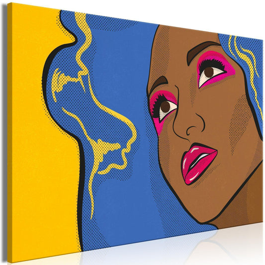 Leinwandbild - Surprised Eliza (1 Part) Wide Artgeist