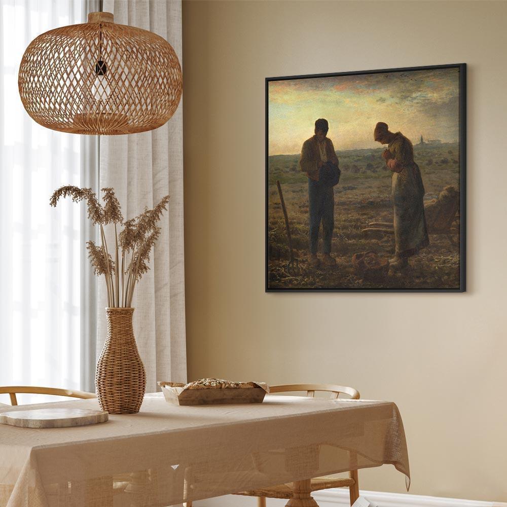 Leinwandbild - Jean-François Millet – The Angelus