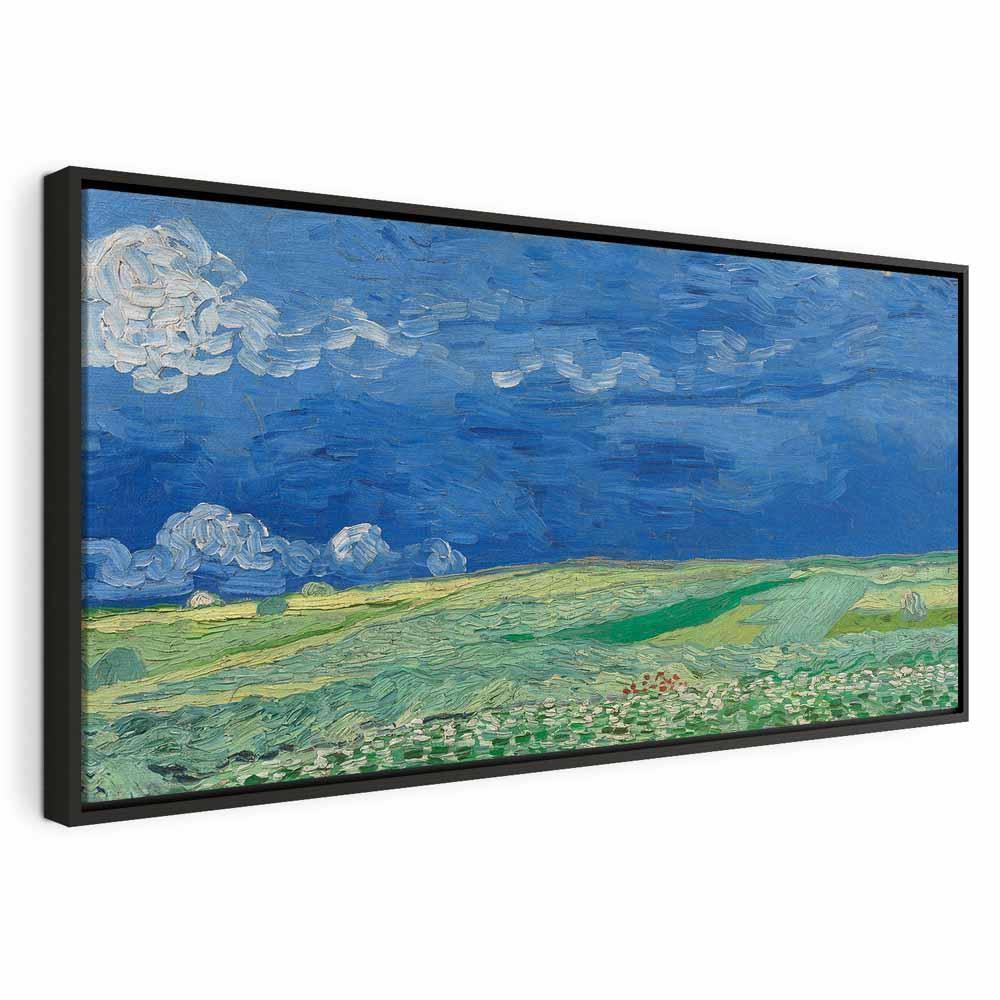 Leinwandbild - Vincent van Gogh – Wheatfield under Thunderclouds