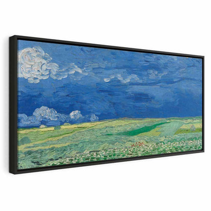 Leinwandbild - Vincent van Gogh – Wheatfield under Thunderclouds