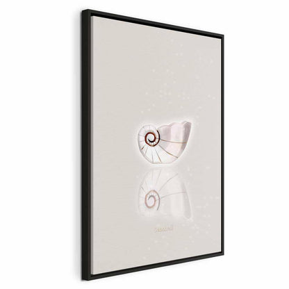 Leinwandbild - Ceramic Shell (1 Part) Vertical