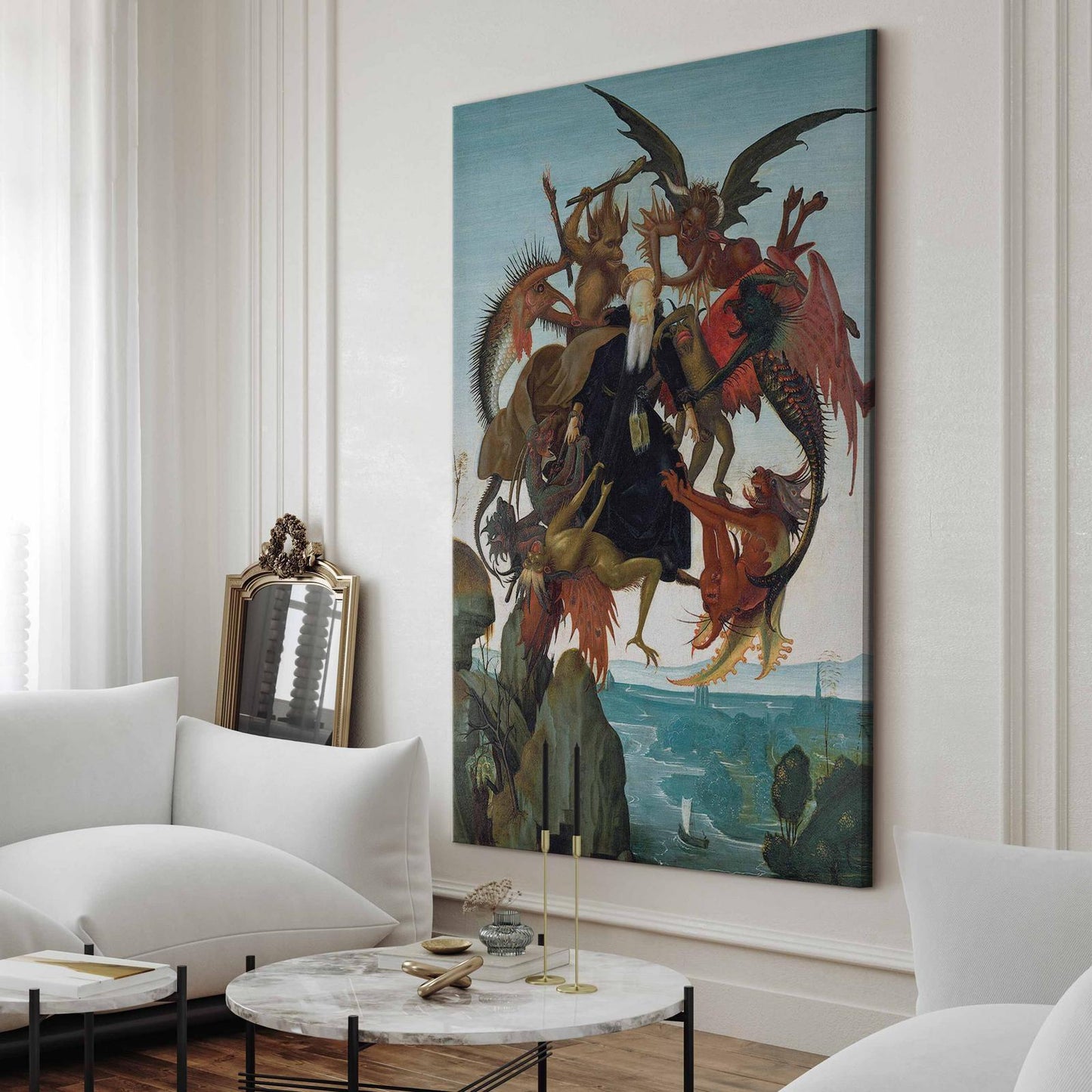 Wandbild XXL - Michelangelo – The Torment of Saint Anthony