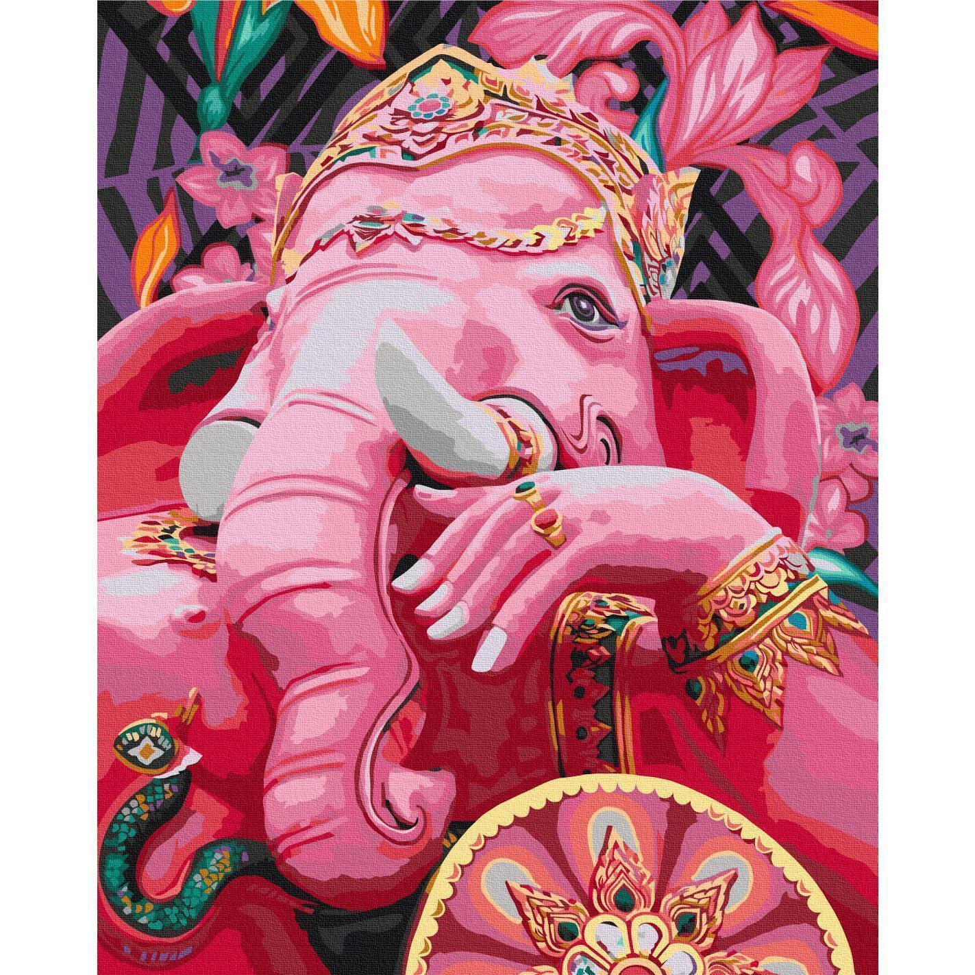 Malen nach Zahlen - Ganesha