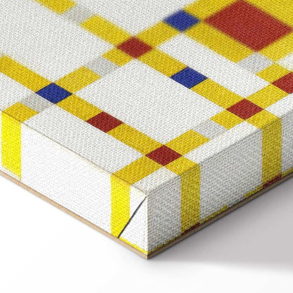 Leinwandbild - Piet Mondrian – Broadway Boogie Woogie
