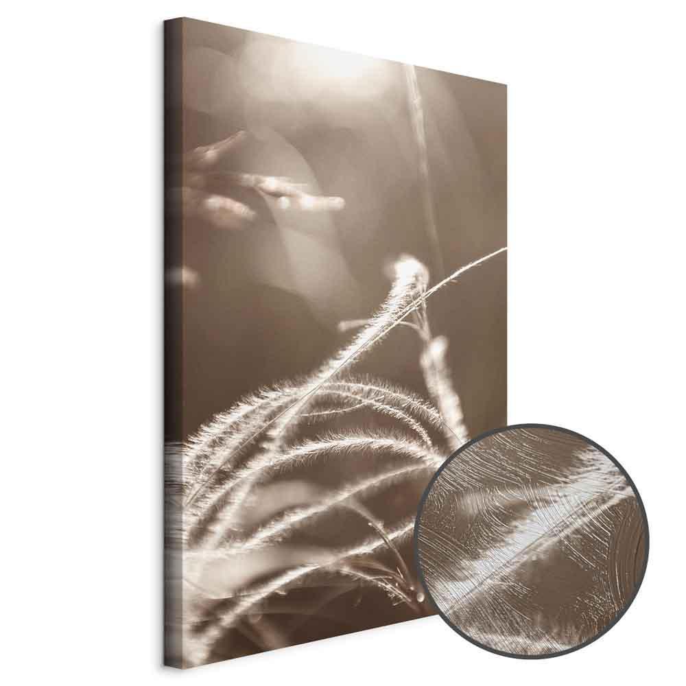 Leinwandbild - Fluffy Grass (1 Part) Vertical