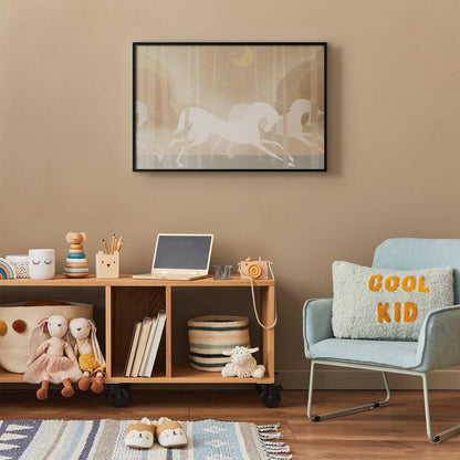 Poster - Galloping Horses Artgeist