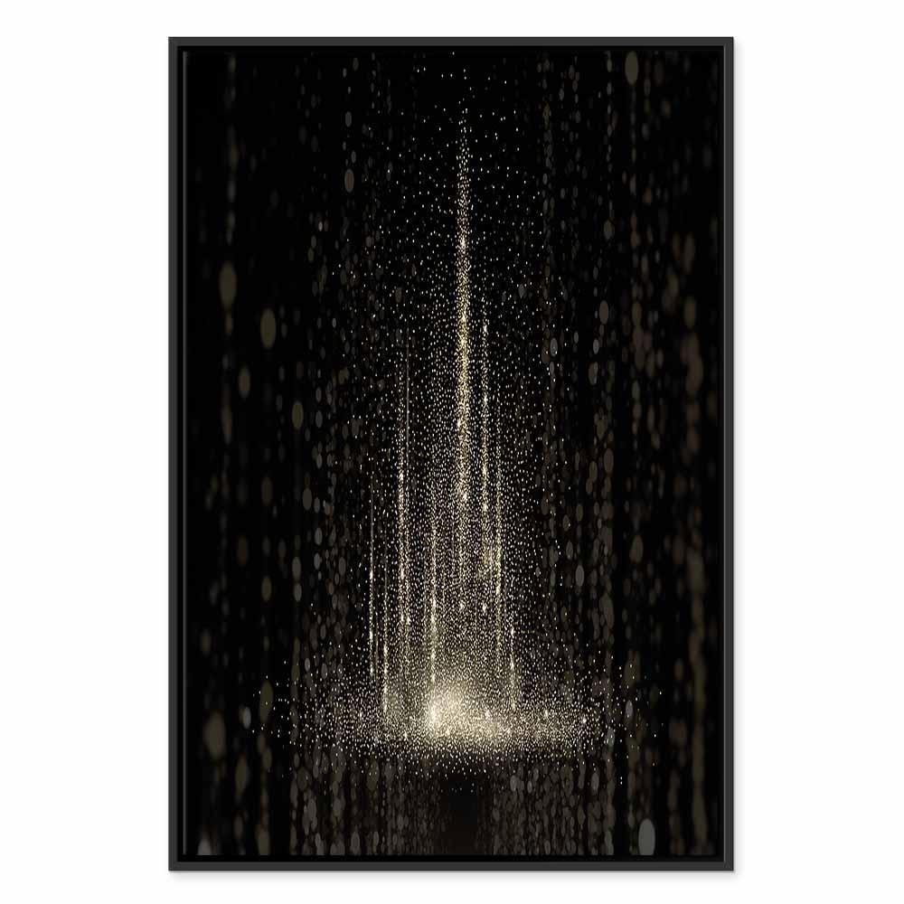 Leinwandbild - Snowstorm (1 Part) Vertical