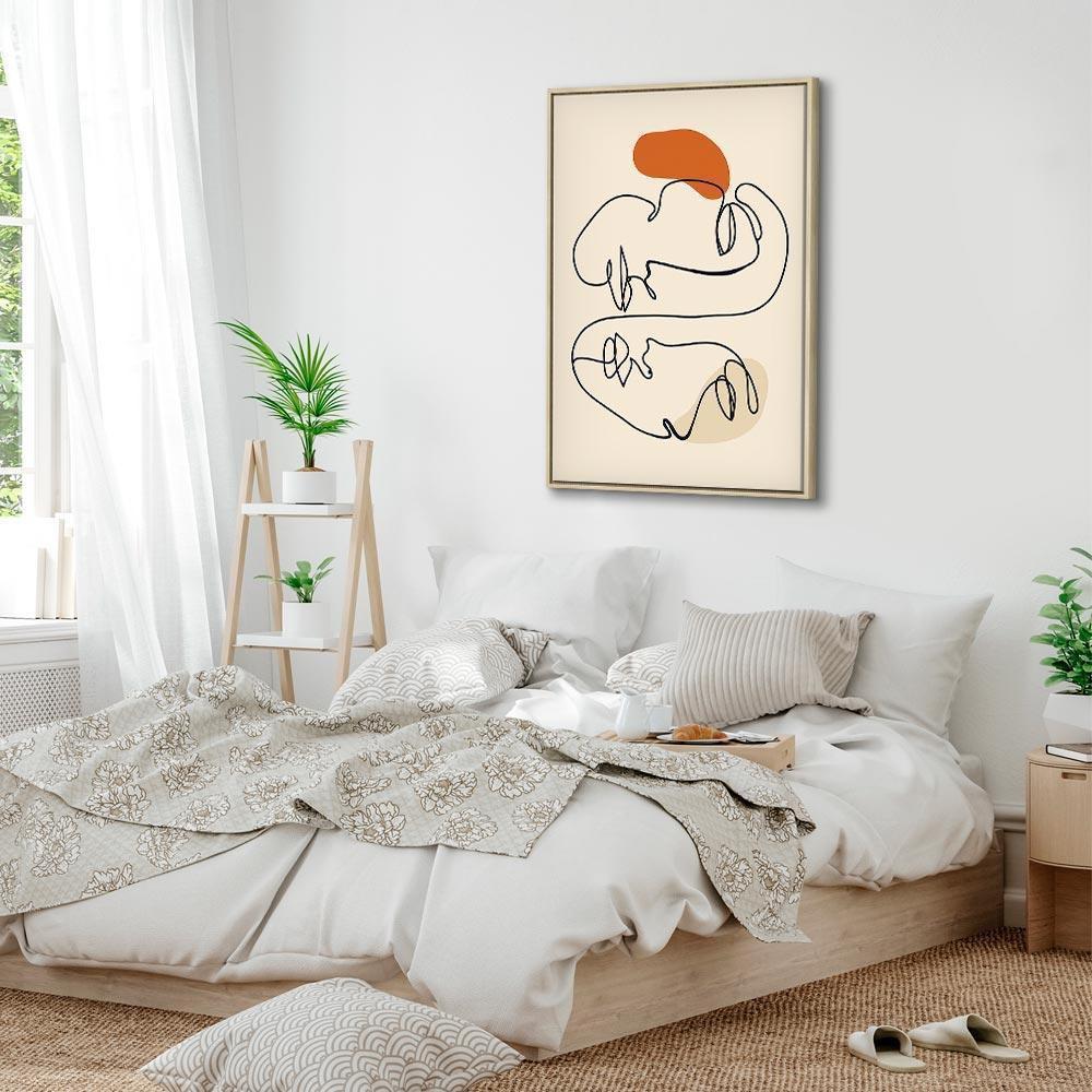 Leinwandbild - Solar Connection (1 Part) Vertical