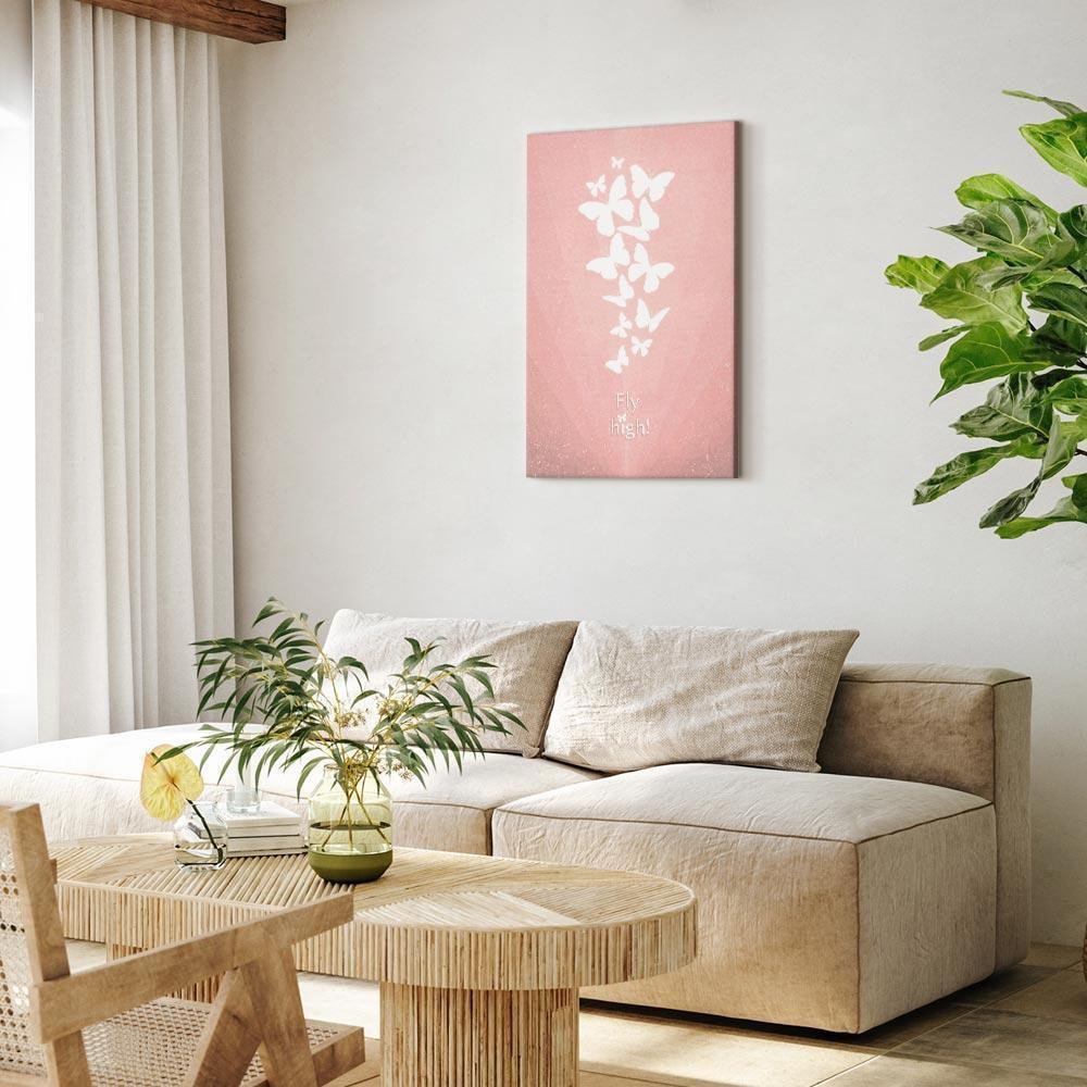 Leinwandbild - Fly High! (1 Part) Vertical