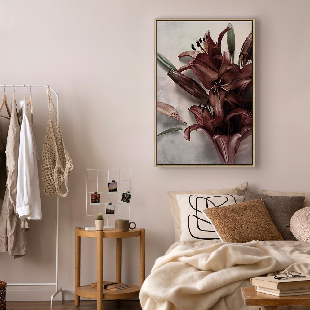 Leinwandbild - Floral Form (1 Part) Vertical