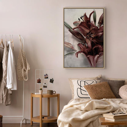 Leinwandbild - Floral Form (1 Part) Vertical