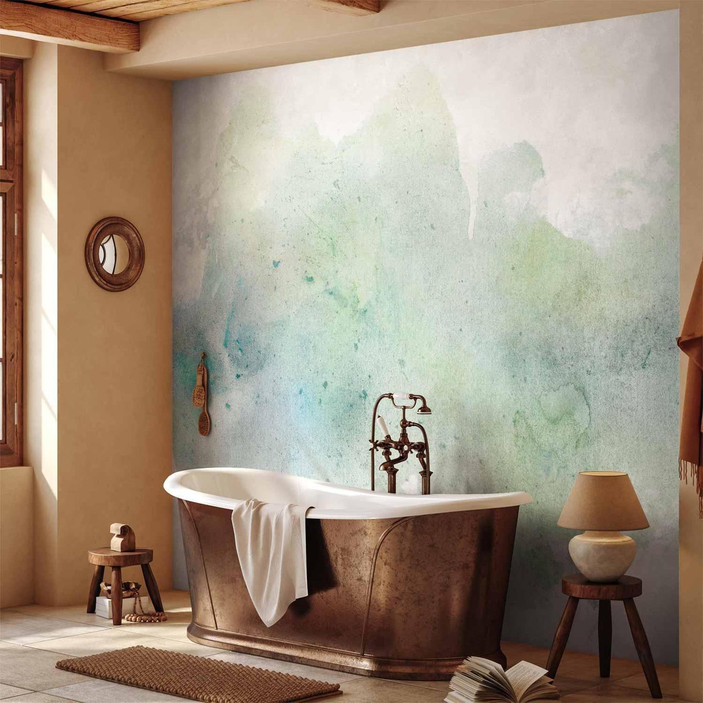 Fototapete - Pastel Mint