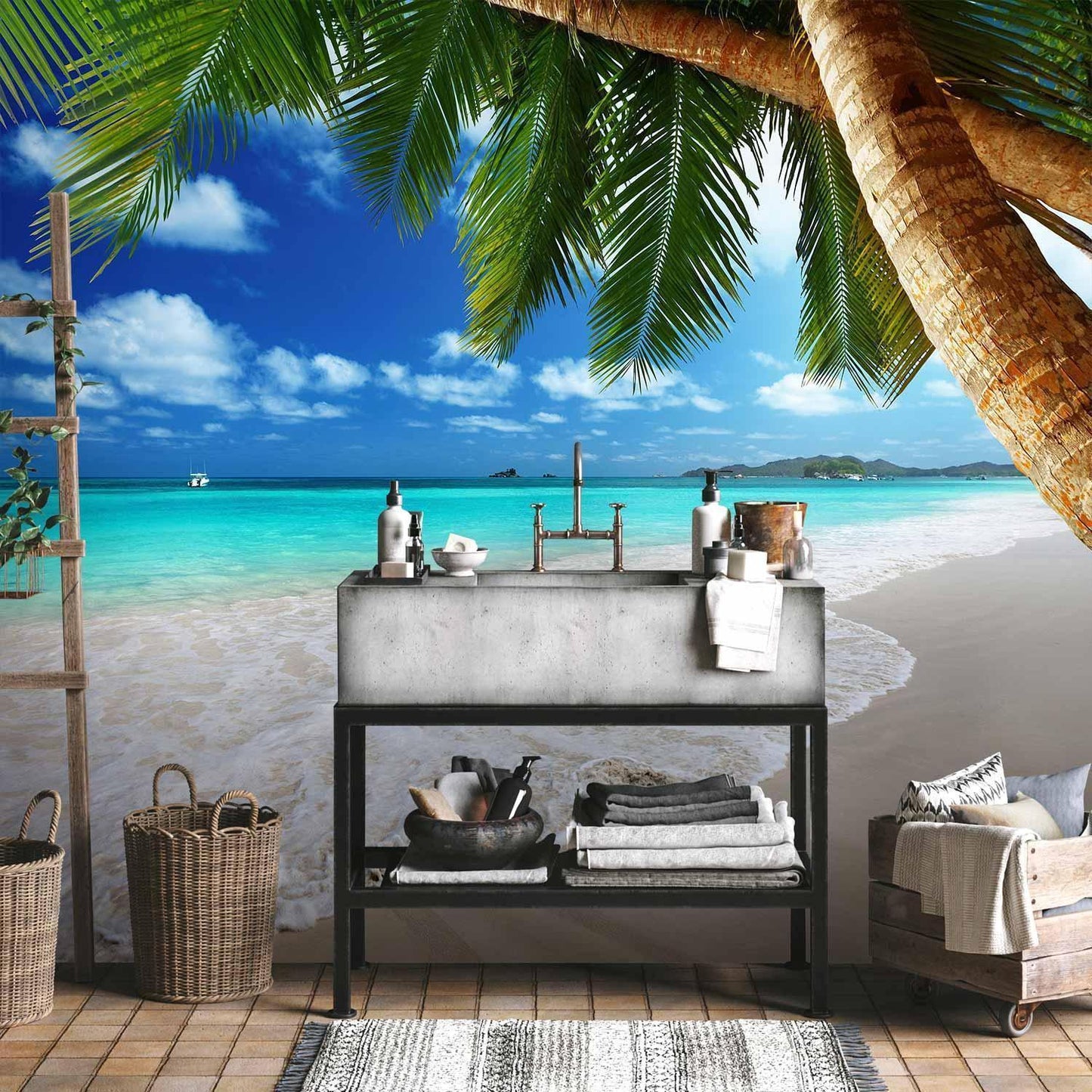 Fototapete - Tropical island