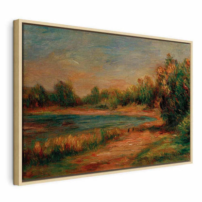 Leinwandbild - Pierre-Auguste Renoir – Paysage à Guernesey