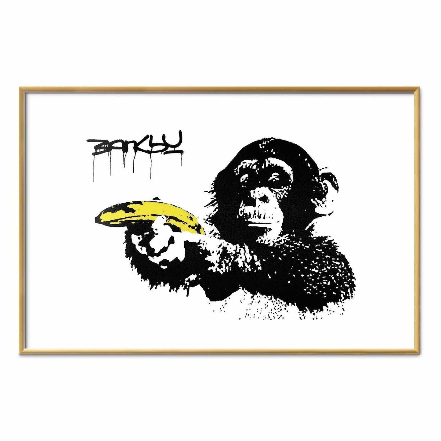 Poster - Banksy: Monkey with a Banana