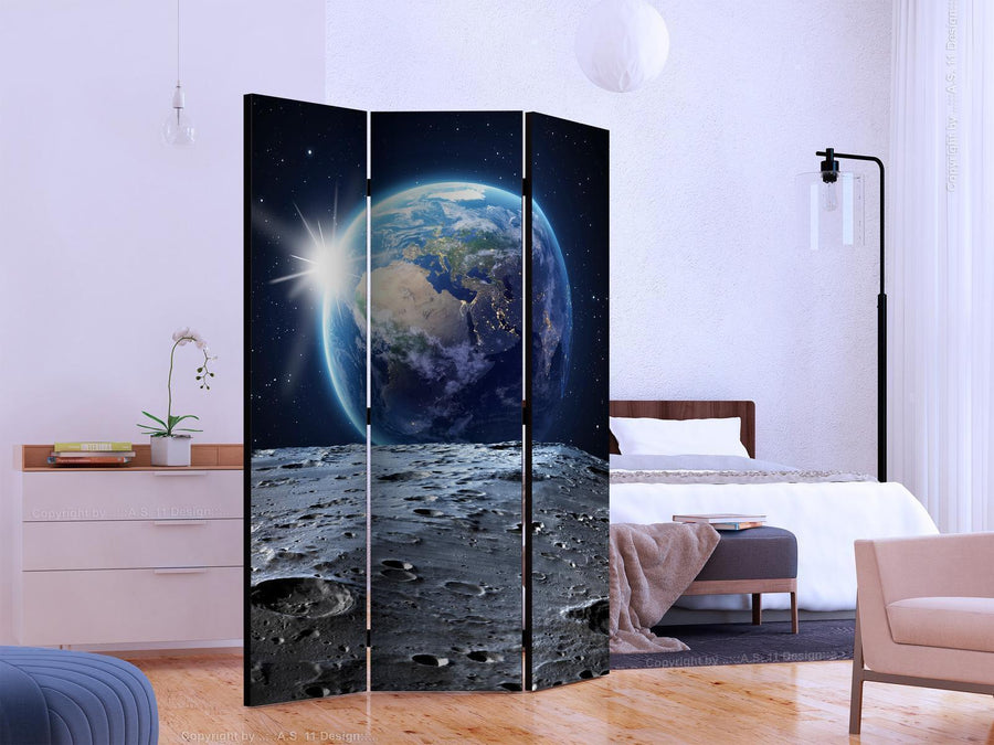 Paravent - View of the Blue Planet Artgeist
