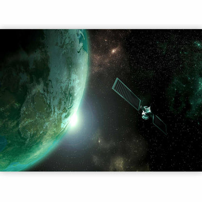 Fototapete Grüner Planet – Fantasievolle Naturwelt fürs Zimmer Sawelt