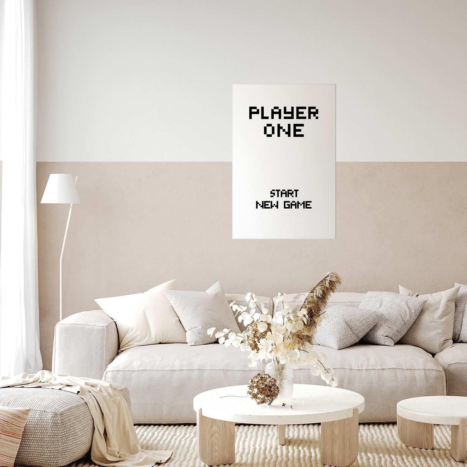 Poster - Start New Game Artgeist