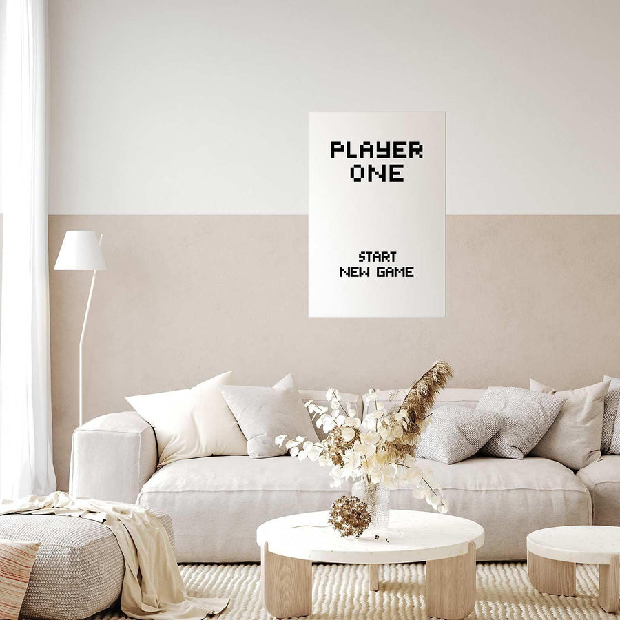 Poster - Start New Game Artgeist