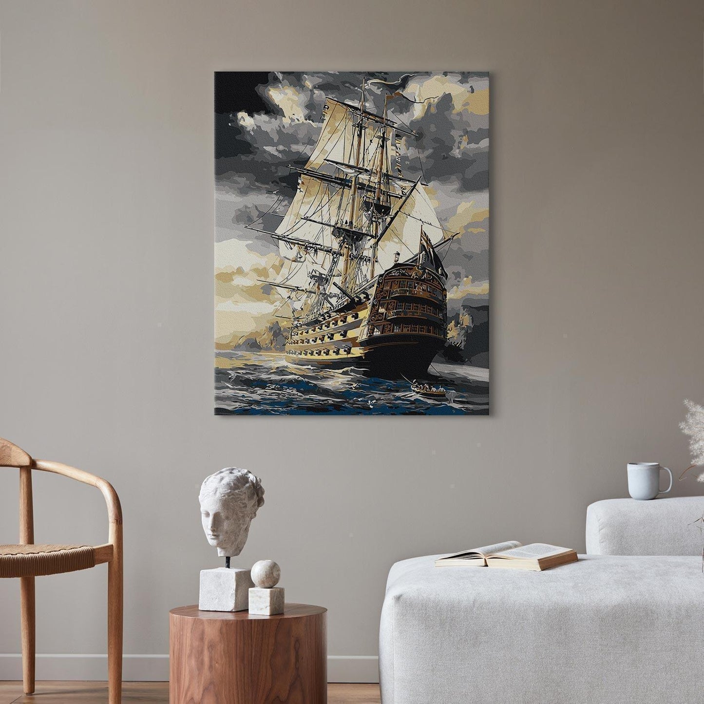Malen nach Zahlen - Frigate
