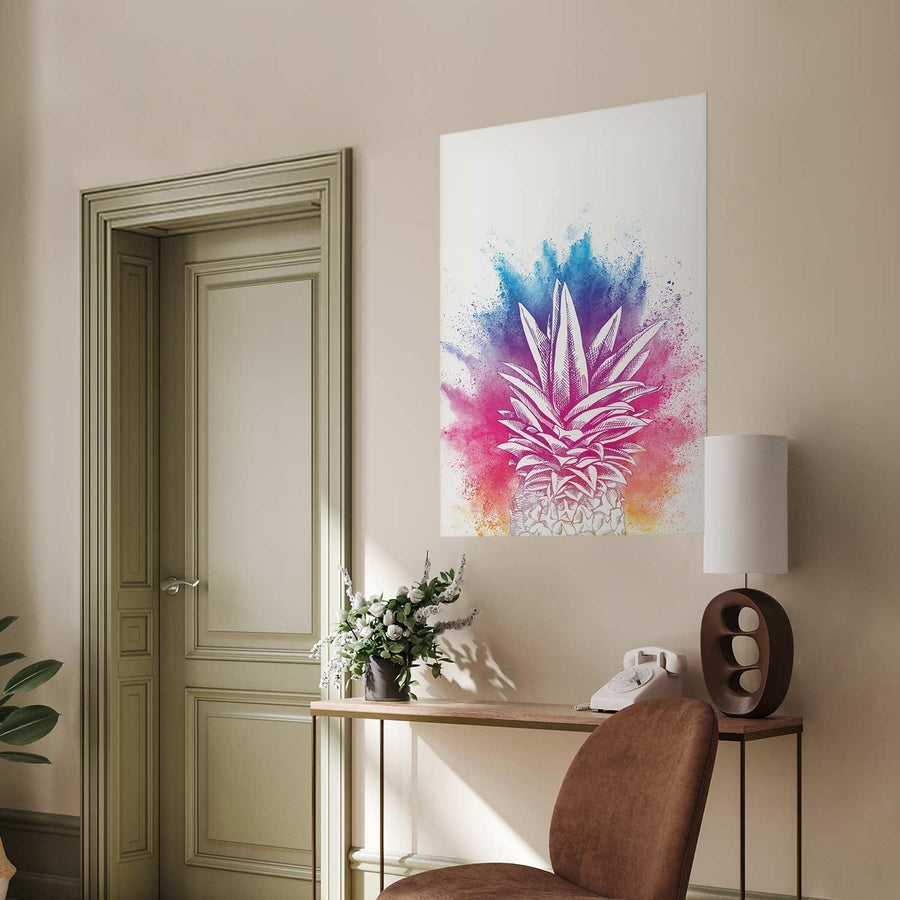 Poster - Colorful Pineapple Artgeist