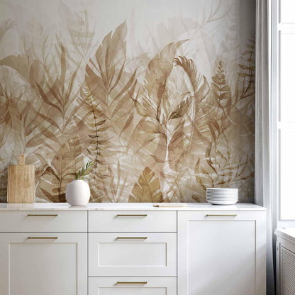 Fototapete - Magic Grove (Brown)