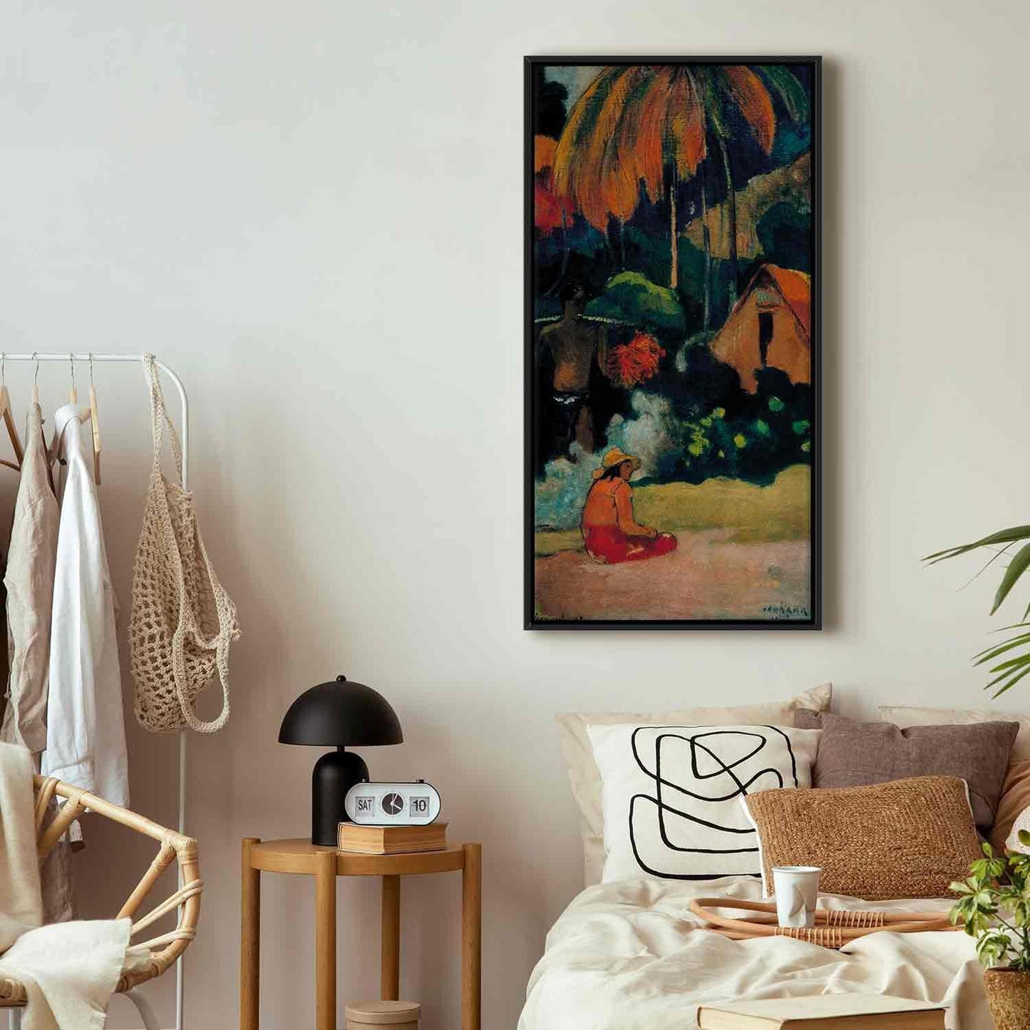 Leinwandbild - Mahana maa II (Paul Gauguin) Artgeist