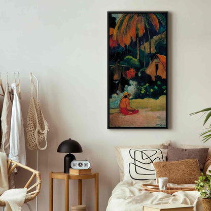 Leinwandbild - Mahana maa II (Paul Gauguin) Artgeist