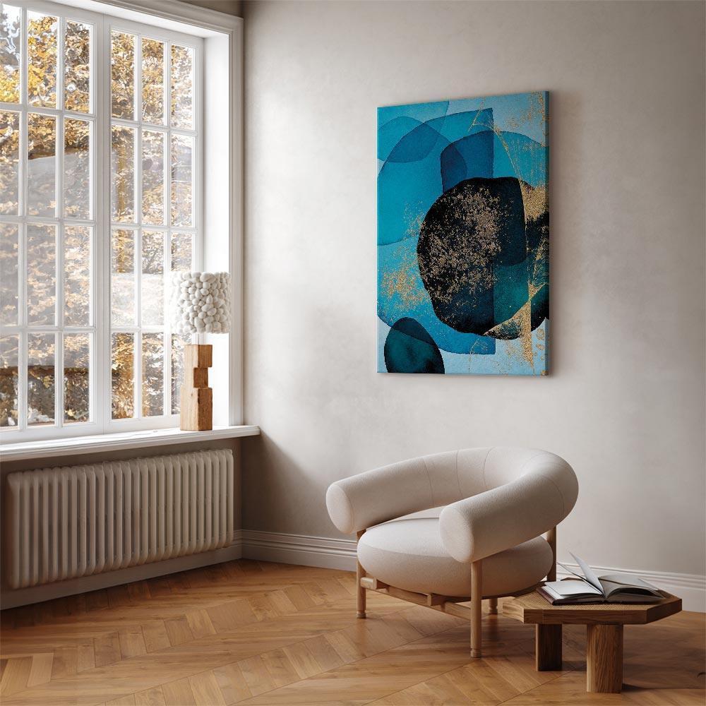 Leinwandbild - Ocean Kaleidoscope (1 Part) Vertical