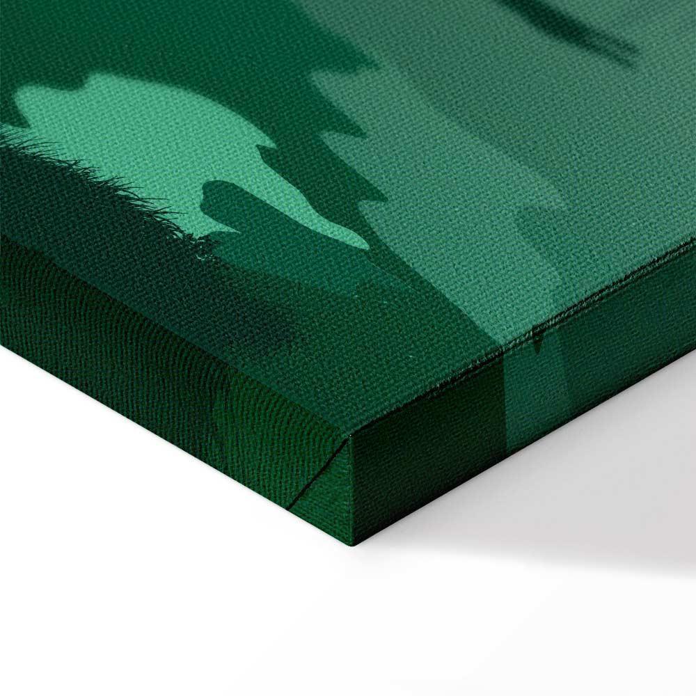 Leinwandbild Loch Ness – Mystische Landschaft im Hochformat