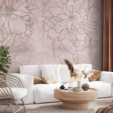 Fototapete - Floristic Fresco Artgeist