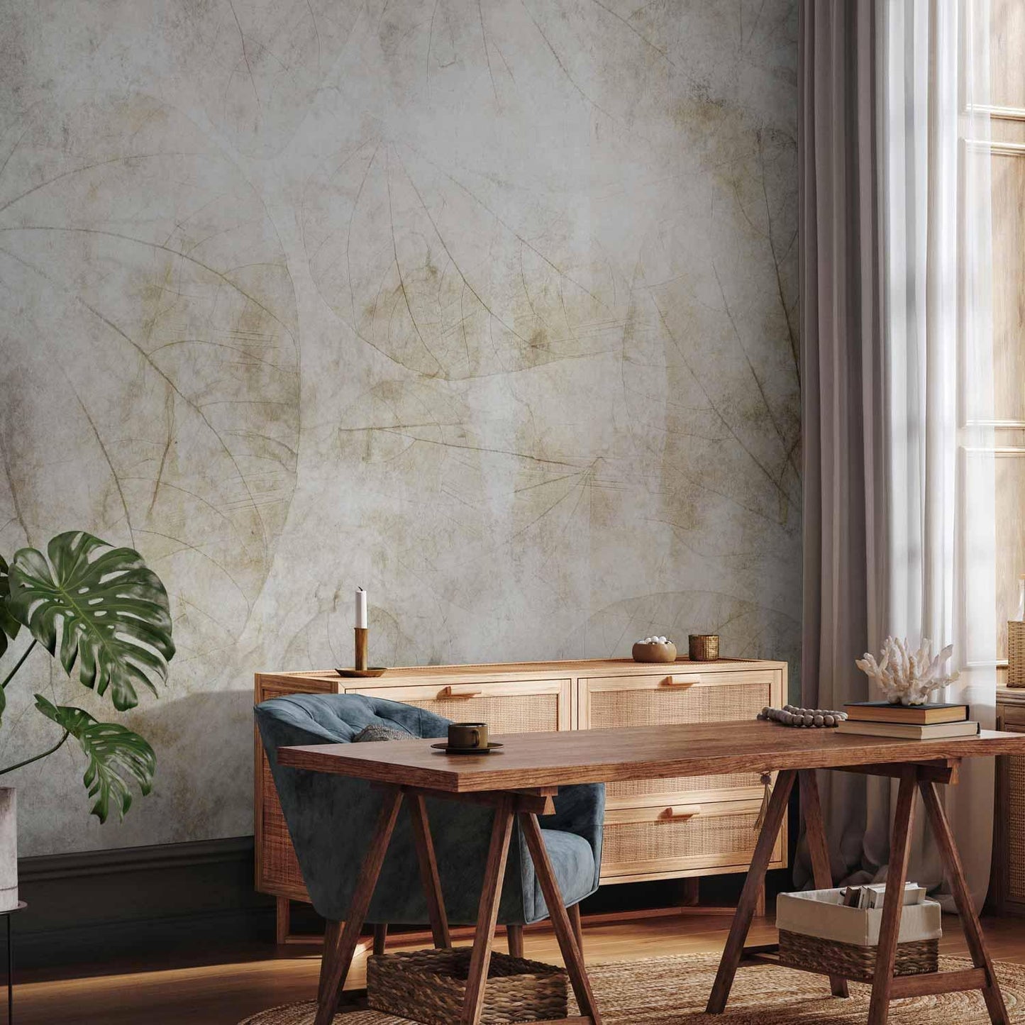 Fototapete - Beige murmurs