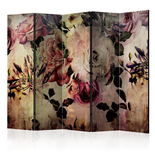 Paravent - Nostalgia Flowers II Artgeist
