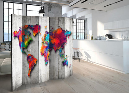 Paravent - Concrete World Artgeist