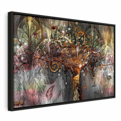 Leinwandbild - Gold Tree